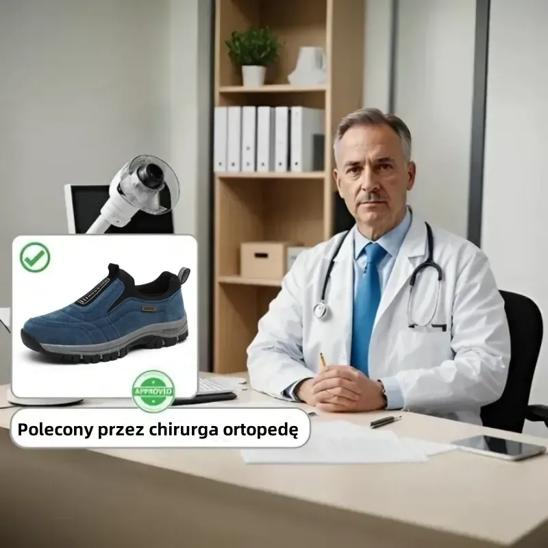 🔥 Luksusowe włoskie buty ortopedyczne, wykonane z miękkiego i wygodnego zamszu, zapewniające wsparcie łuku stopy i łagodzące ból stóp. ✅ Wodoodporne i antypoślizgowe.