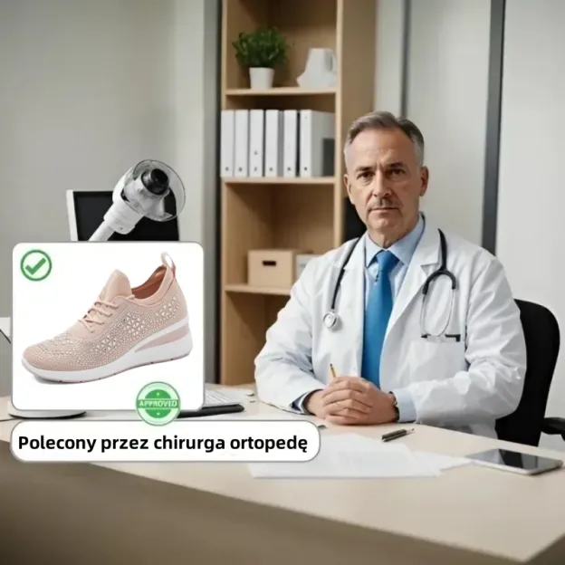 🔥 Ergonomicznie zaprojektowane damskie buty ortopedyczne: konstrukcja z podparciem łuku stopy 👞 Łatwo uśmierzają ból stóp