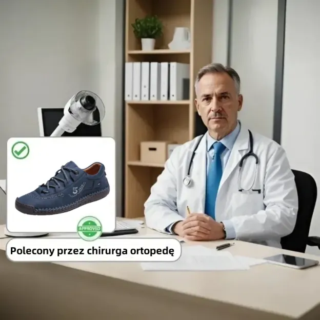 【🎁Dzisiaj 60% zniżki - Nie przegap】 Ergonomicznie zaprojektowane buty ortopedyczne - Łagodzą ból stawów 👞 Zmniejszają nacisk podczas chodzenia