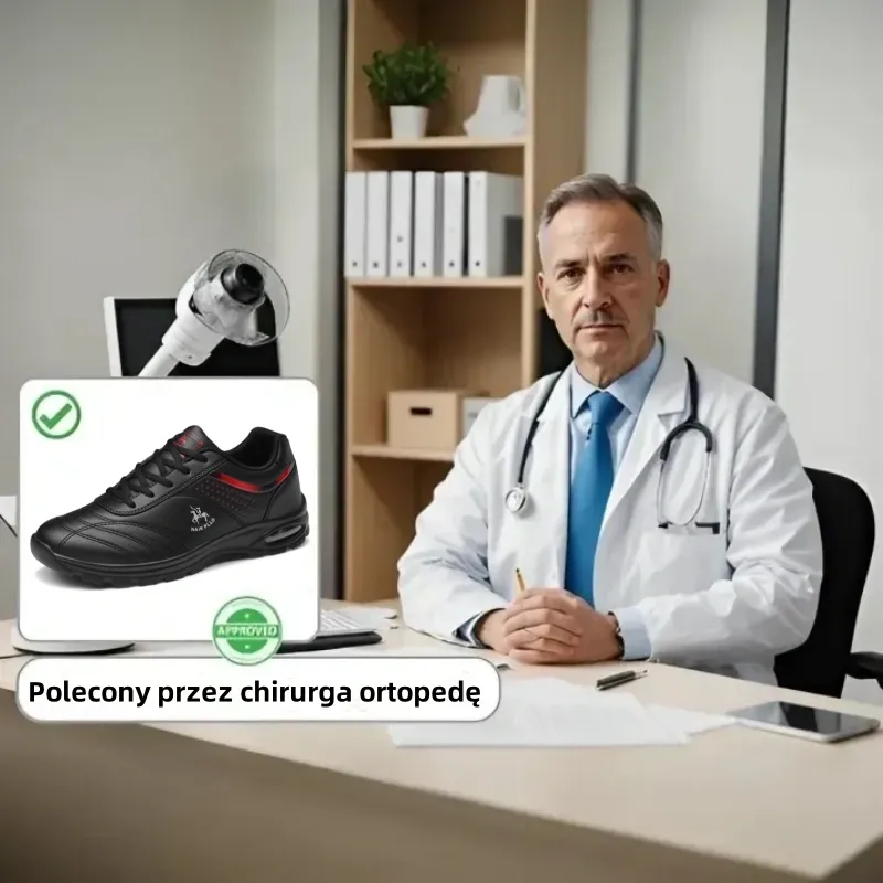 【🎁Oferta ograniczona czasowo】Ergonomicznie zaprojektowane buty ortopedyczne👞Wodoodporne i antypoślizgowe✅Wsparcie łuku stopy – wygodne chodzenie✅