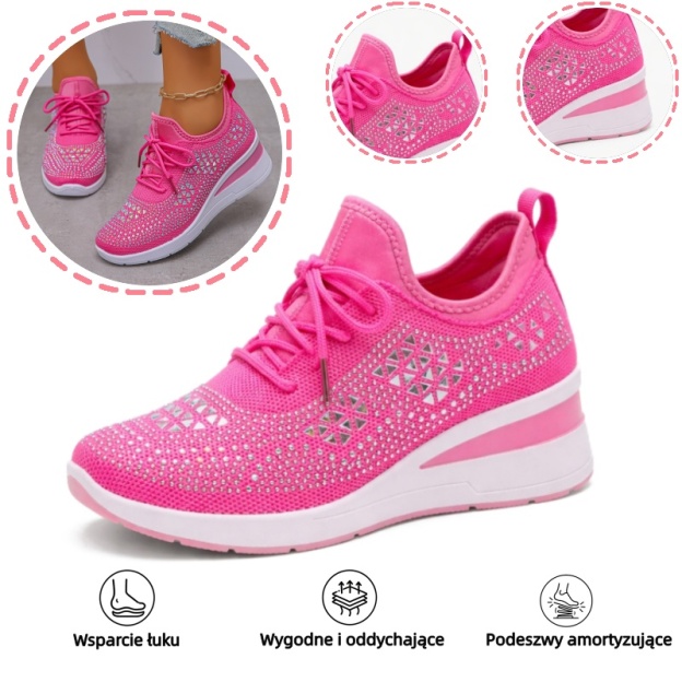 🔥 Ergonomicznie zaprojektowane damskie buty ortopedyczne: konstrukcja z podparciem łuku stopy 👞 Łatwo uśmierzają ból stóp