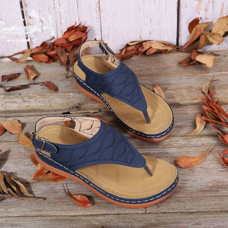 [🎁Dziś połowa ceny - nie przegap] Ergonomicznie zaprojektowane sandały ortopedyczne - bezbolesne chodzenie 👞 sprawiają, że chodzenie jest bardziej komfortowe