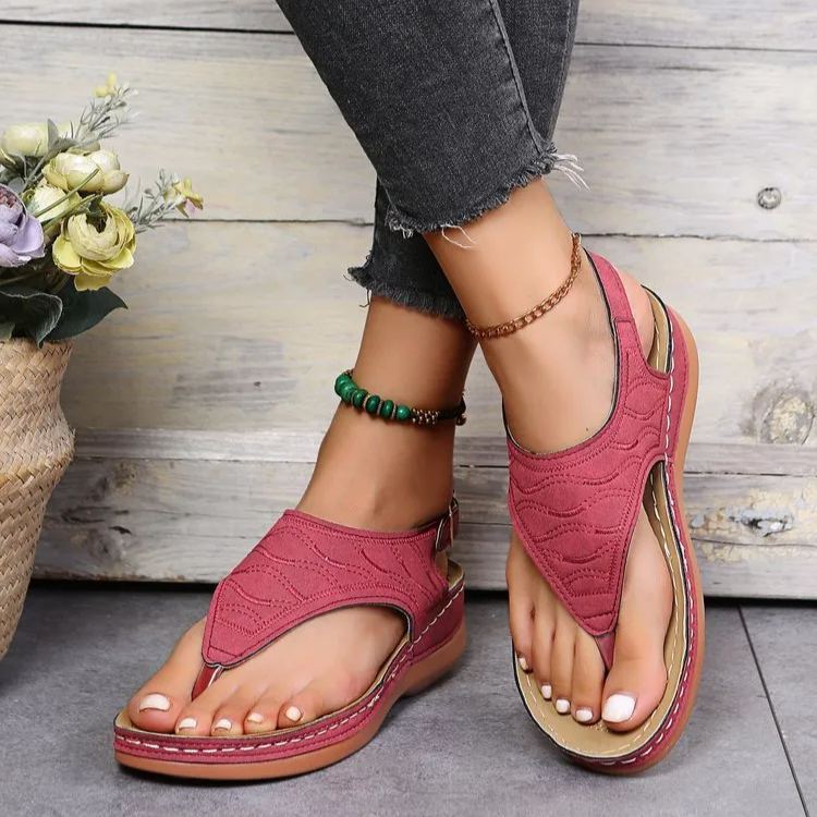 [🎁Dziś połowa ceny - nie przegap] Ergonomicznie zaprojektowane sandały ortopedyczne - bezbolesne chodzenie 👞 sprawiają, że chodzenie jest bardziej komfortowe