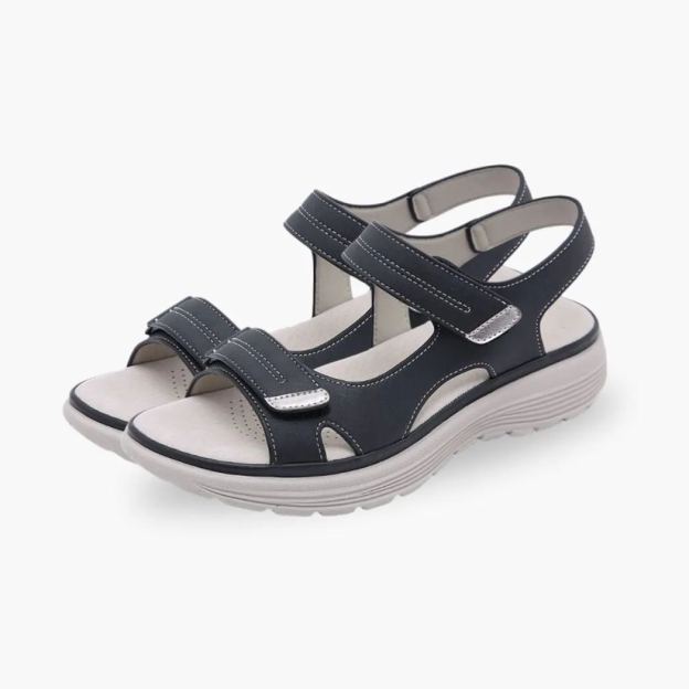 [🎁Dziś połowa ceny - nie przegap] Ergonomicznie zaprojektowane sandały ortopedyczne - bezbolesne chodzenie 👞 sprawiają, że chodzenie jest bardziej komfortowe