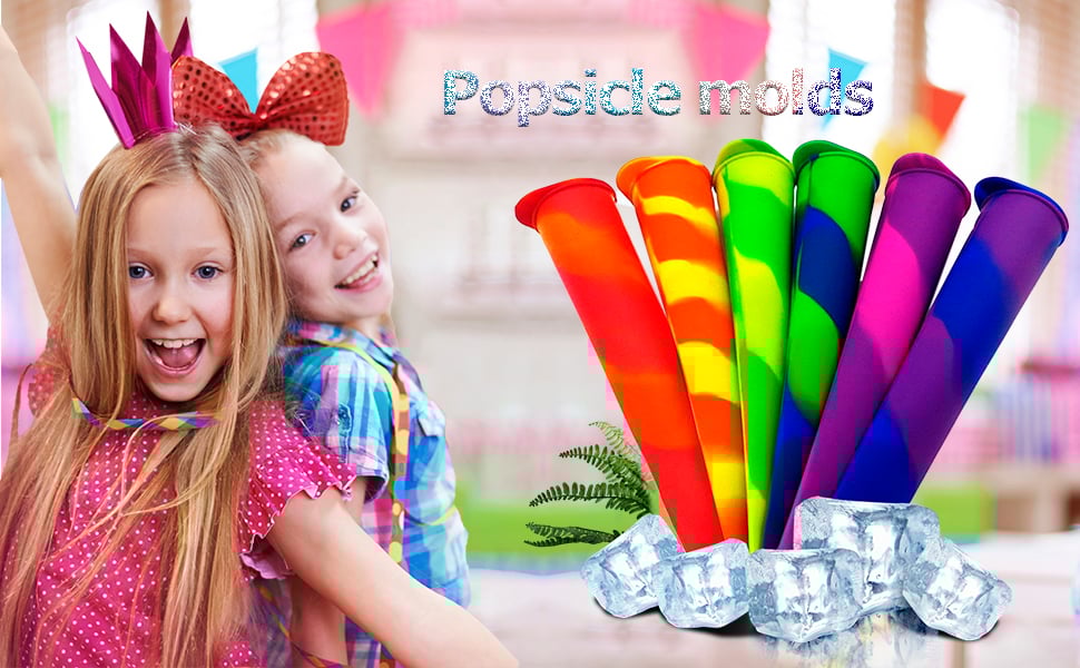 Moules &agrave; glaces en silicone