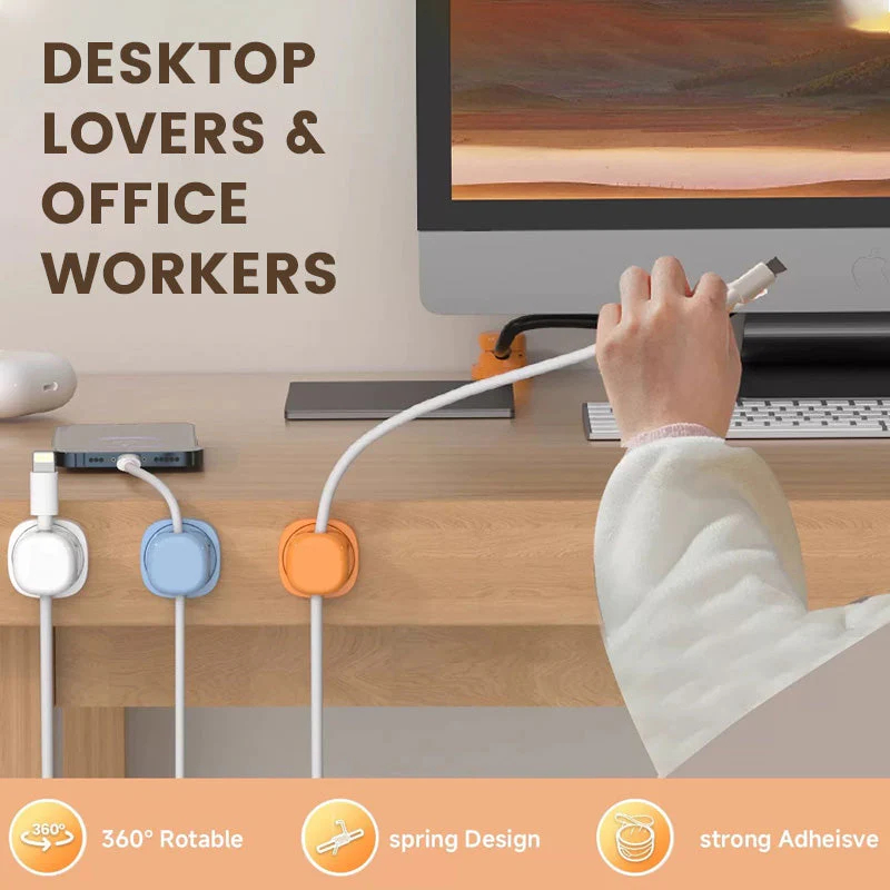 š„Rotating cable manager