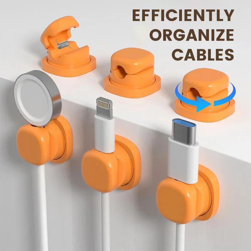 š„Rotating cable manager