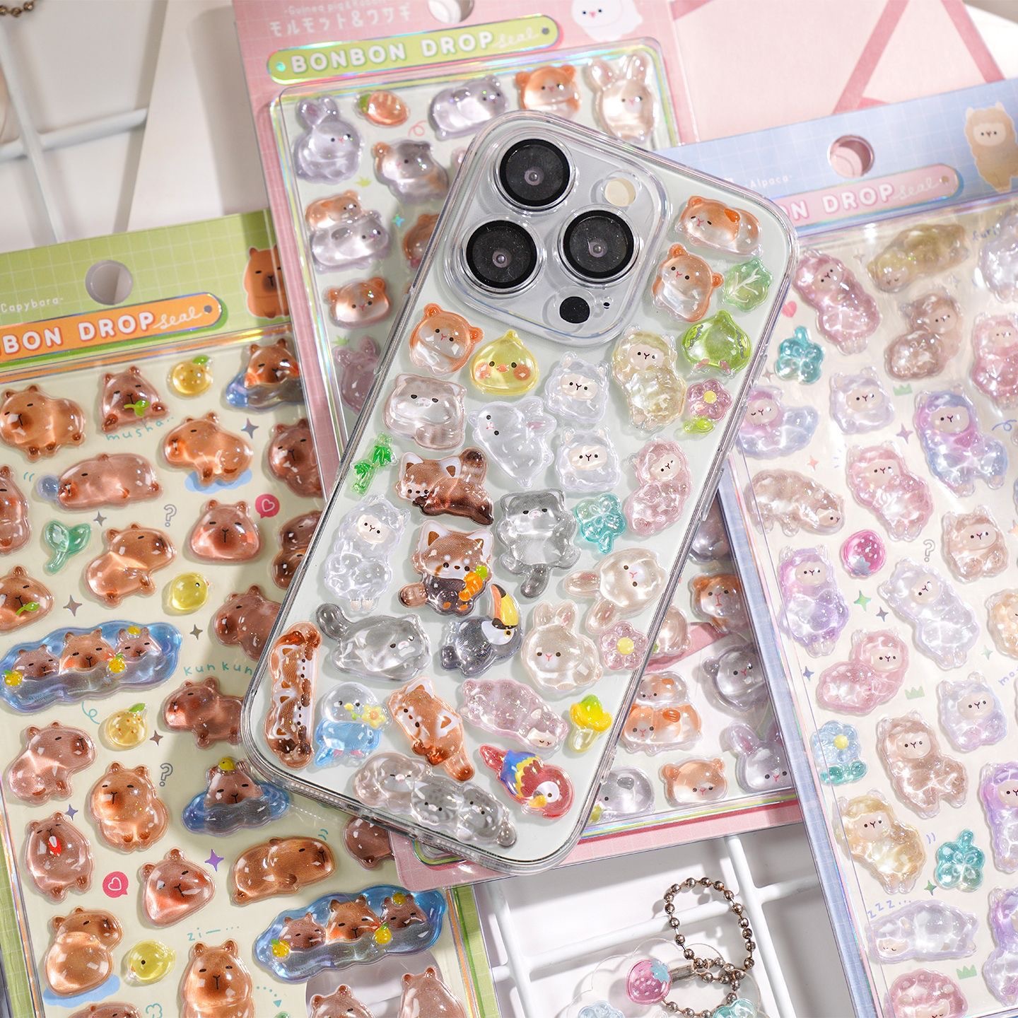 💎 Crystal Sticker Kit – DIY 3D Phone Case Edition