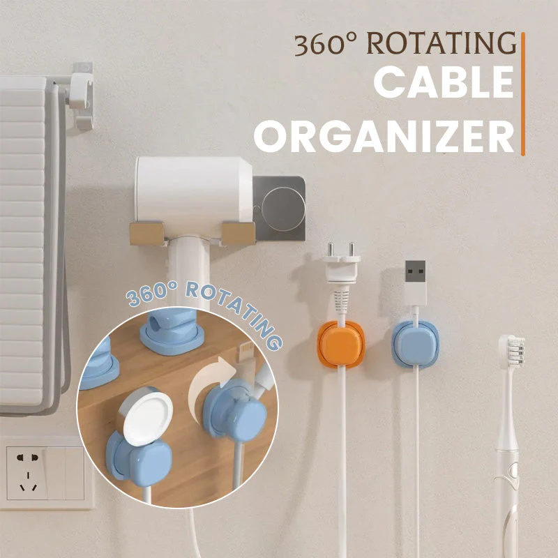 🔥Rotating cable manager