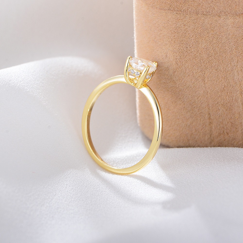 Droplet Sterling Silver Rings