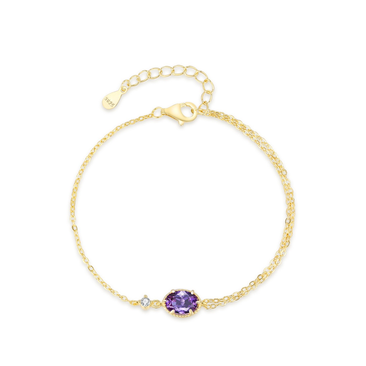 Fashionable OL light luxury high-end gold chain jewelry