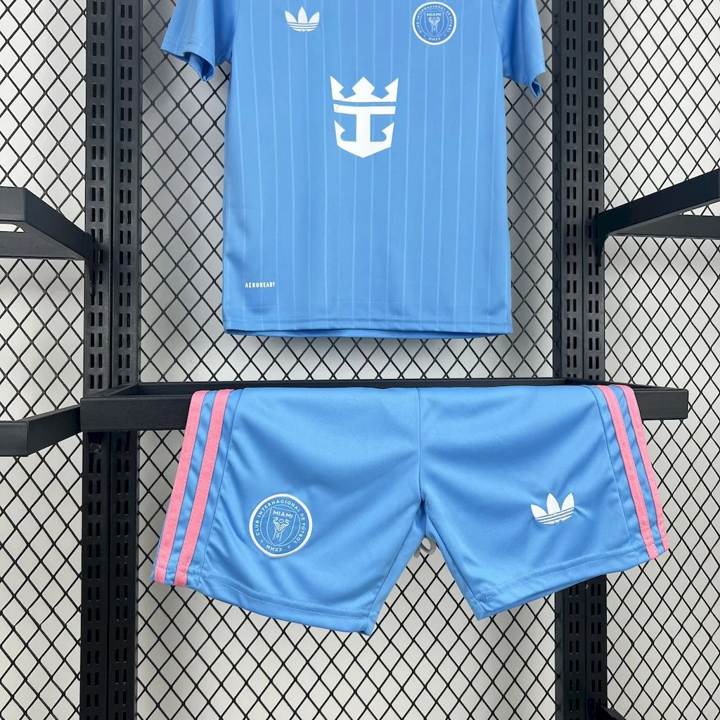 2025/2026 Inter Miami Home Football Shirt Kids Size Custom