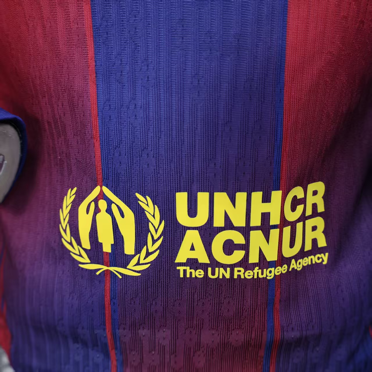 2025/2026 Long Sleeve Player Version Barcelona Home Football Shirt 1:1 Thai Quality