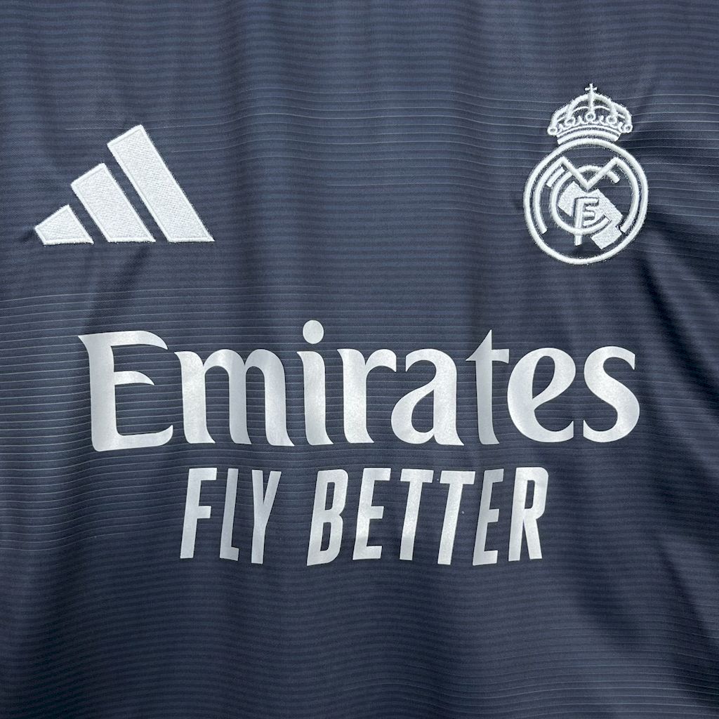 2025/2026 Long Sleeve Real Mathtdrid Away Football Shirt Custom number name