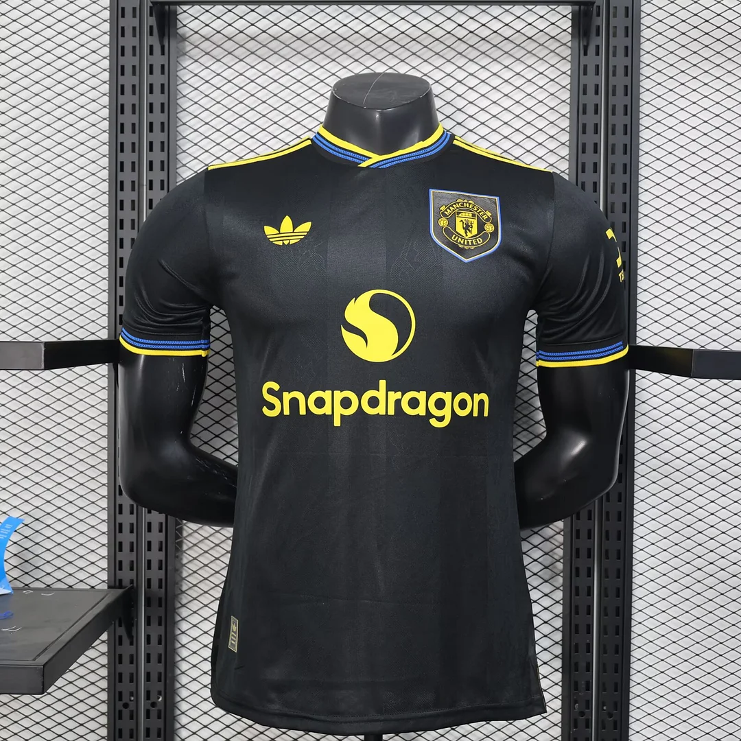 2025/2026 Player Version Manchethtster Unitethtd Third away Football Shirt Custom