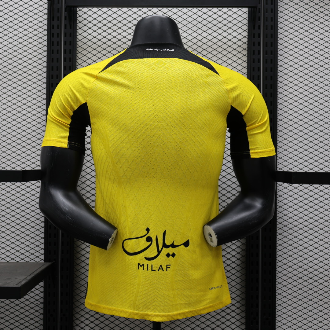 2024/2025 Player Edition Al Ittihad Home Football Jersey