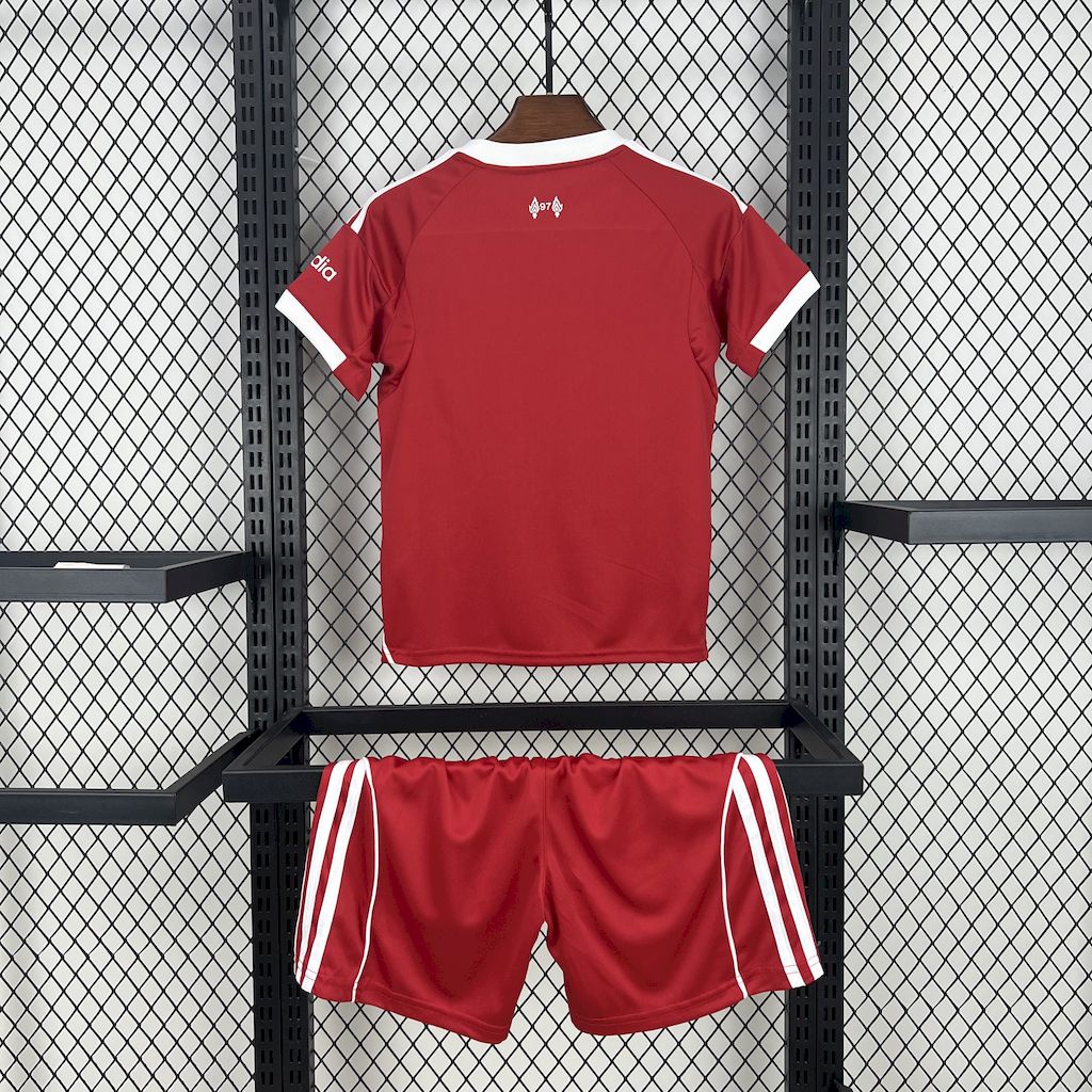2025/2026 Liverpoothtl Home Football Shirt Kids Size Custom
