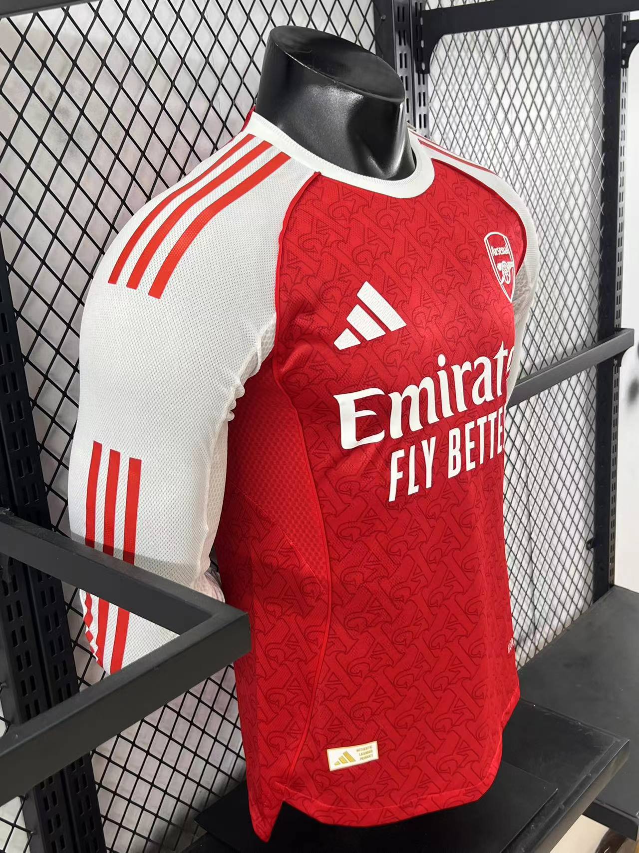 2025/2026 Long Sleeve Player Version Arsenathtl Home Football Shirt Custom