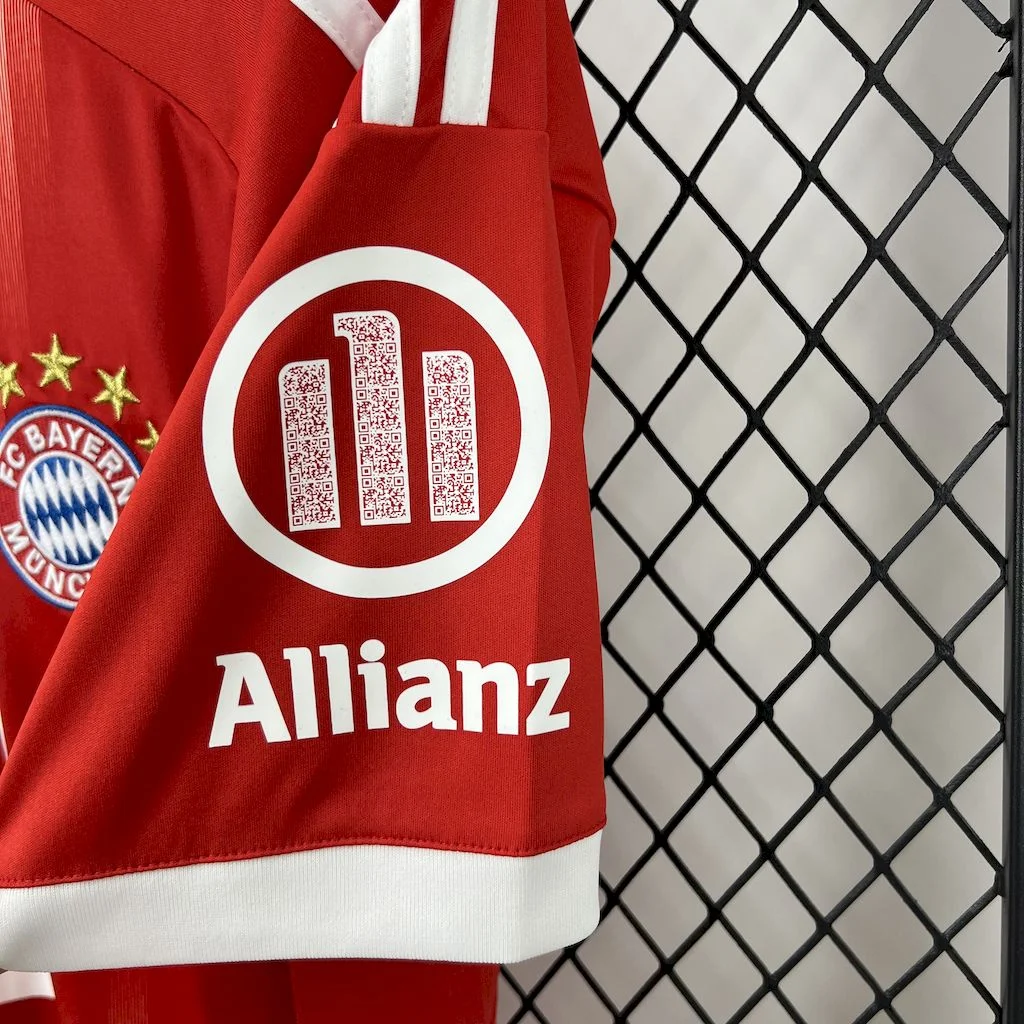 2025/2026 Bayerthtn Munchethtn Home Football Shirt Custom