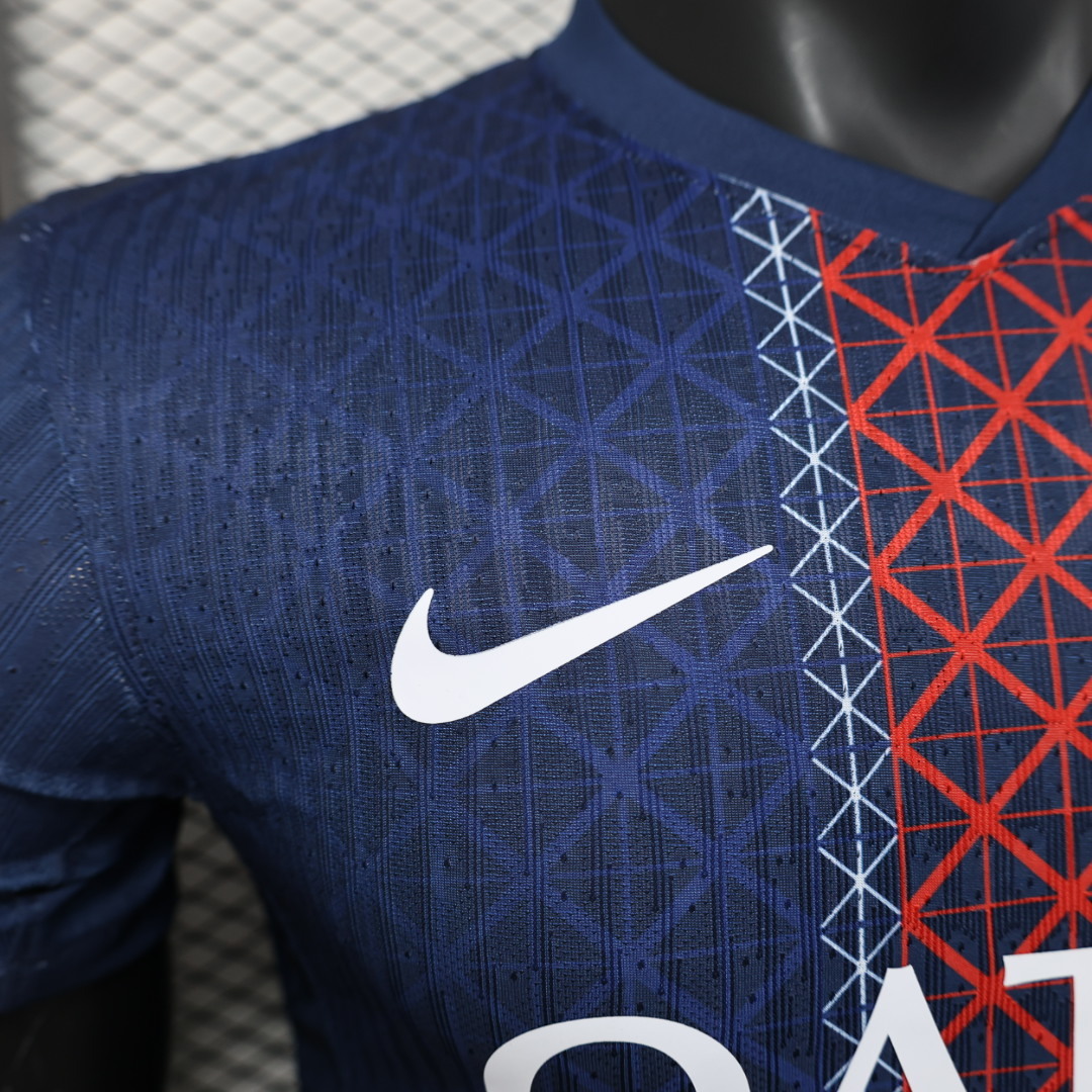 2025/2026 Player Version Parithts Saithtnt-Germain Home Football Shirt Custom