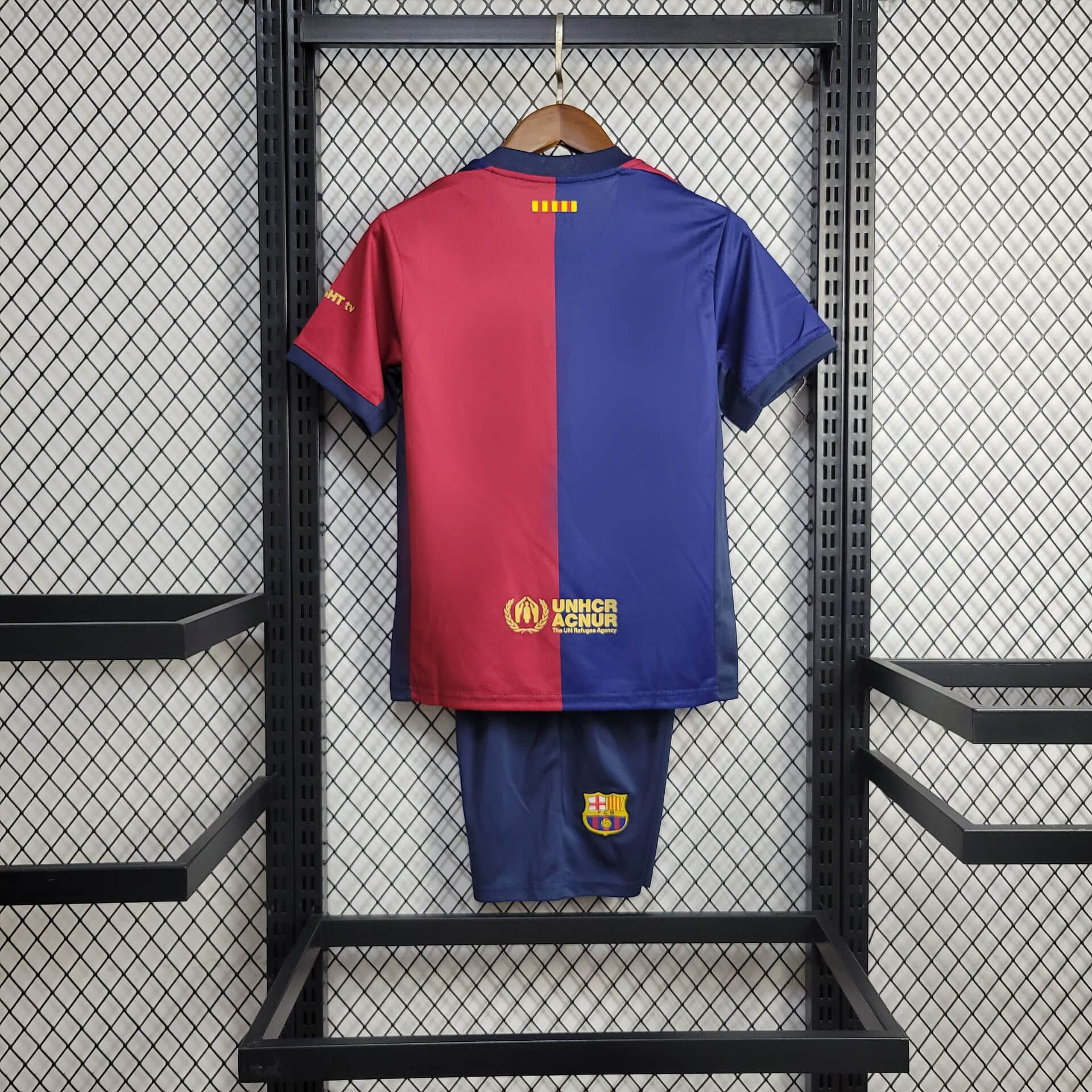 2024/2025 Barcelona Home Football Shirt Kids Size Custom
