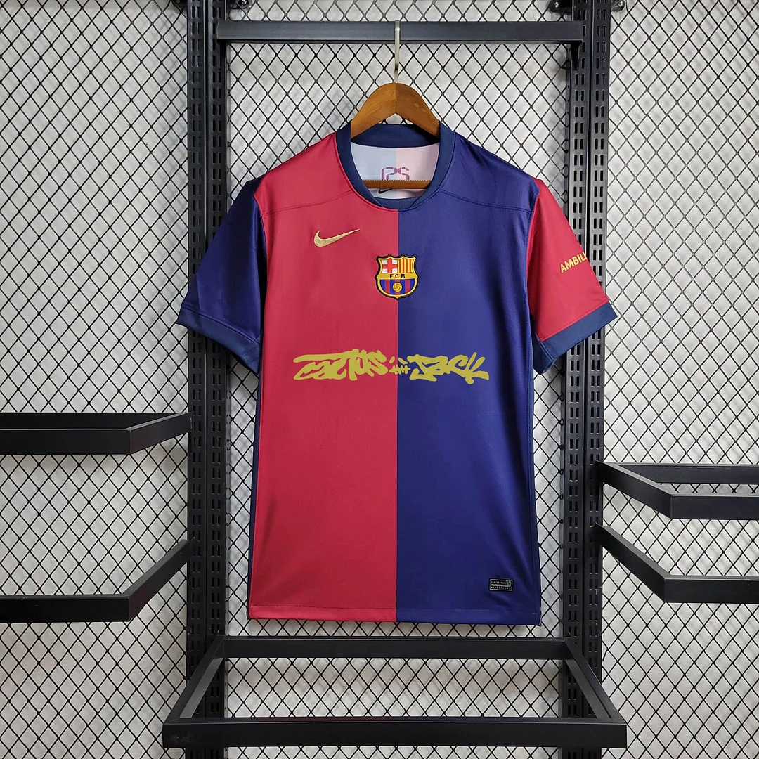 2024/2025 Barcelona Home Football Shirt Custom