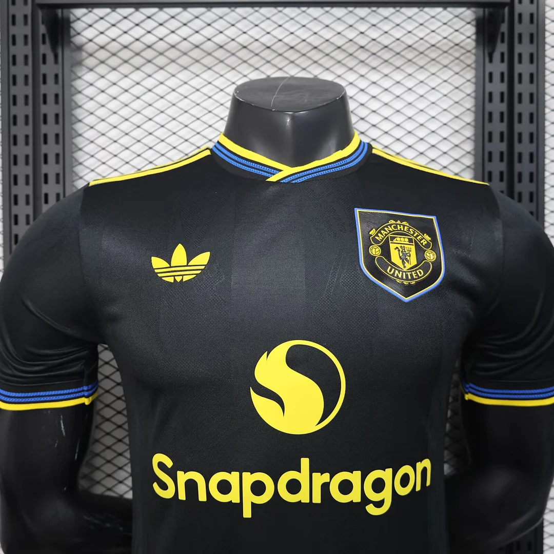 2025/2026 Player Version Manchethtster Unitethtd Third away Football Shirt Custom