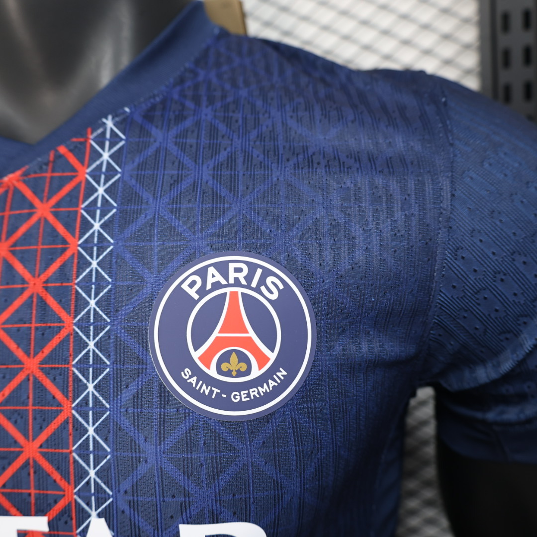 2025/2026 Player Version Parithts Saithtnt-Germain Home Football Shirt Custom