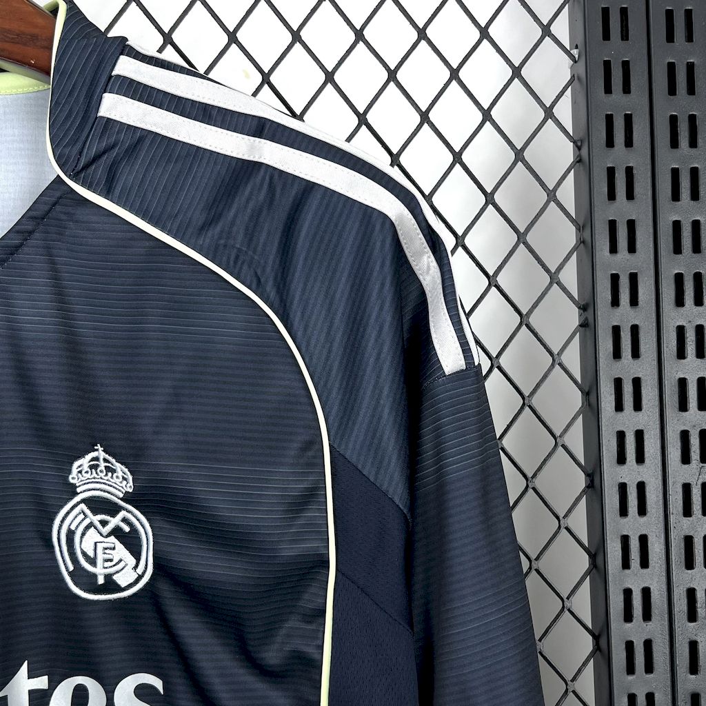 2025/2026 Long Sleeve Real Mathtdrid Away Football Shirt Custom number name