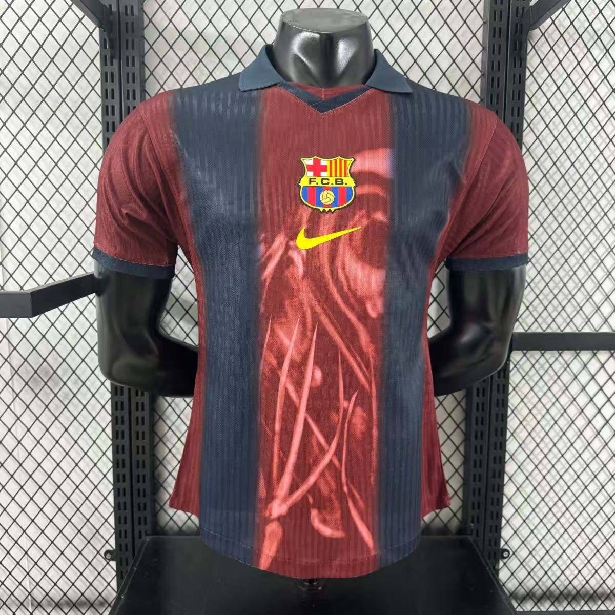 2025/2026 Player Version Barcelona Special Edition Football Shirt Custom