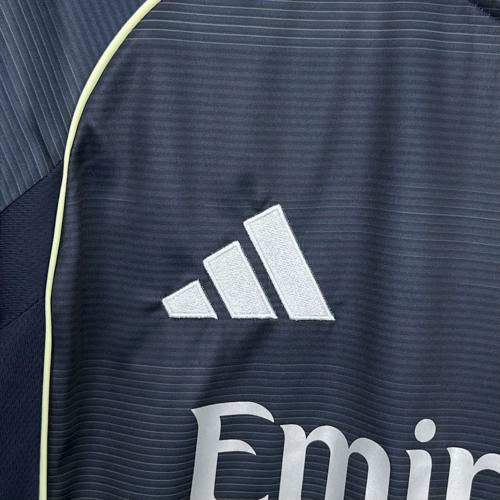 2025/2026 Long Sleeve Real Mathtdrid Away Football Shirt Custom number name