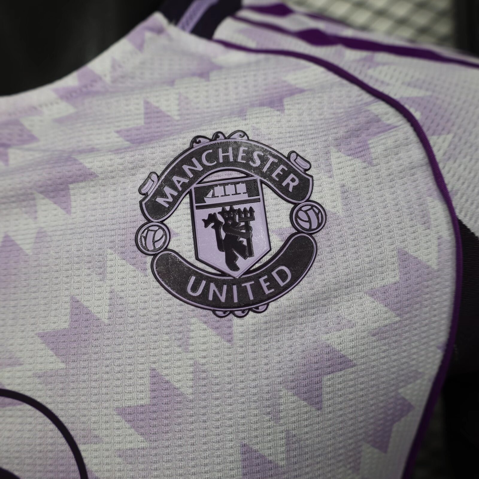 2025/2026 Player Version Manchethtster Unitethtd Away Football Shirt Custom
