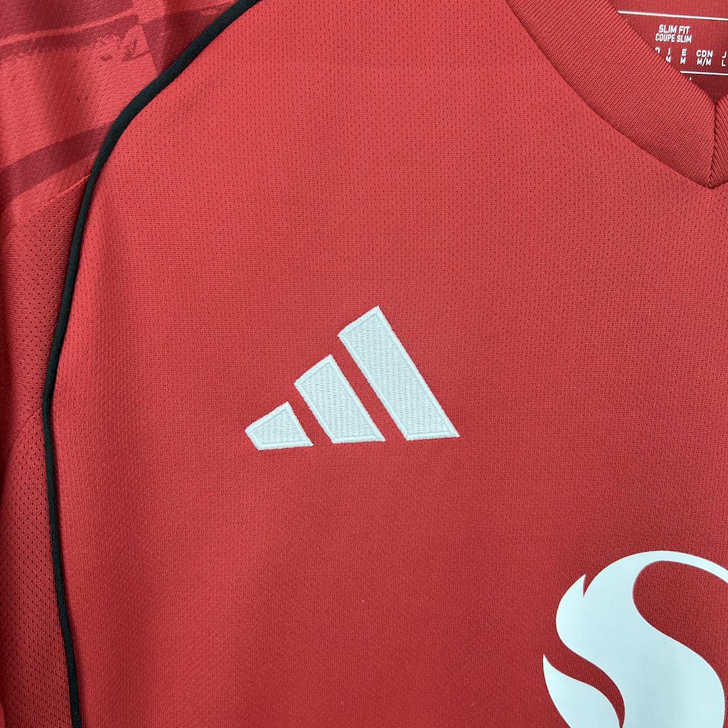 2025/2026 Manchethtster Unitethtd Home Football Shirt Custom