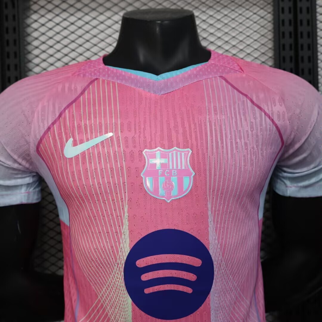 2025/2026 Player Version Barcelothtna Special Edition Football Shirt Custom