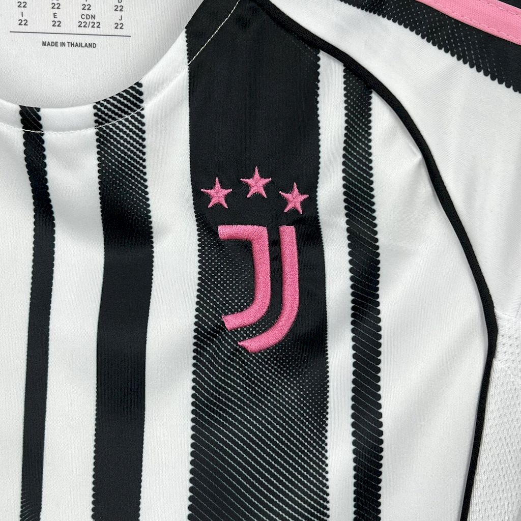 2025/2026 Juventuthts Home Football Shirt Kids Size Custom