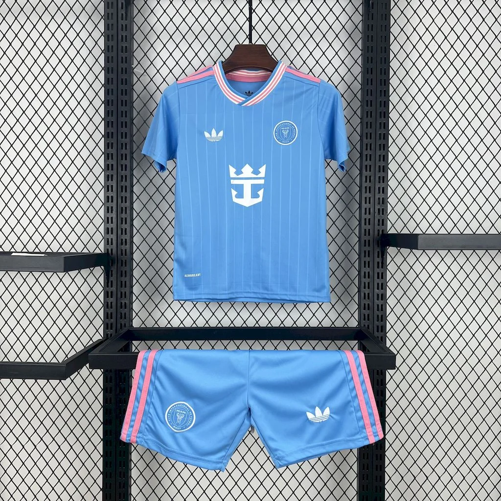 2025/2026 Inter Miami Home Football Shirt Kids Size Custom