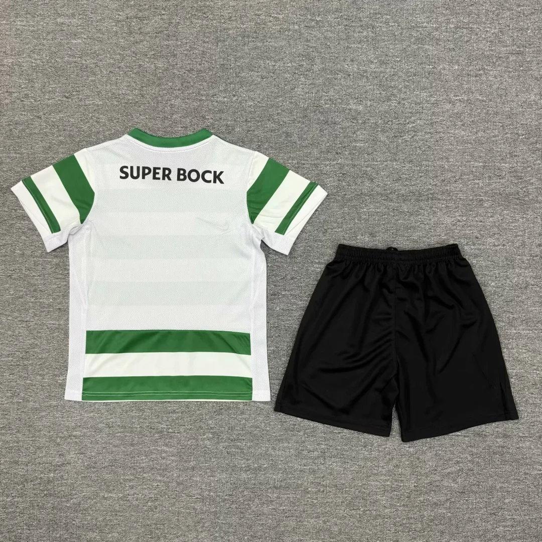 2025/2026 Sporting Listhtbon Home Football Shirt Kids Size Custom