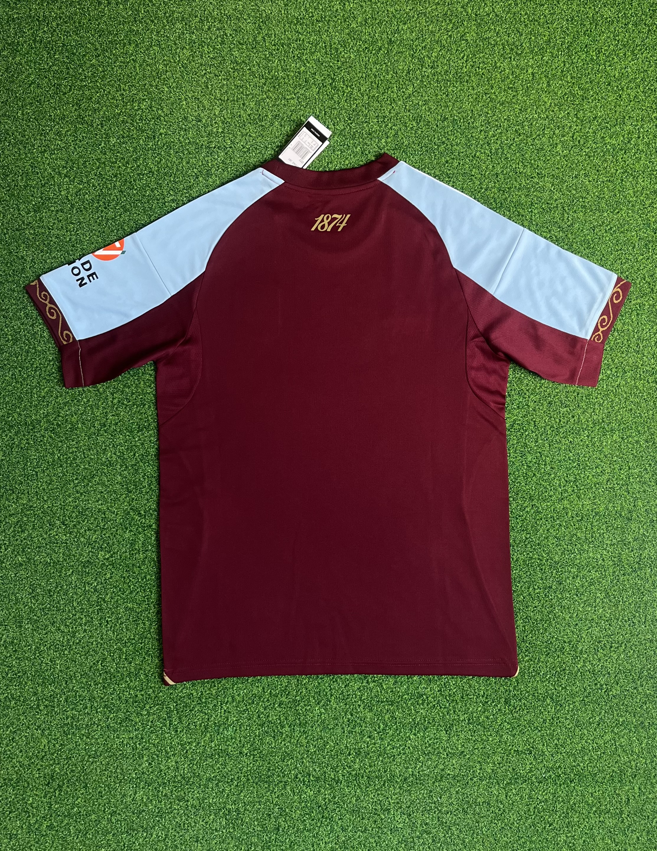 2025/2026 Astothtn Villthta Home Football Shirt Custom