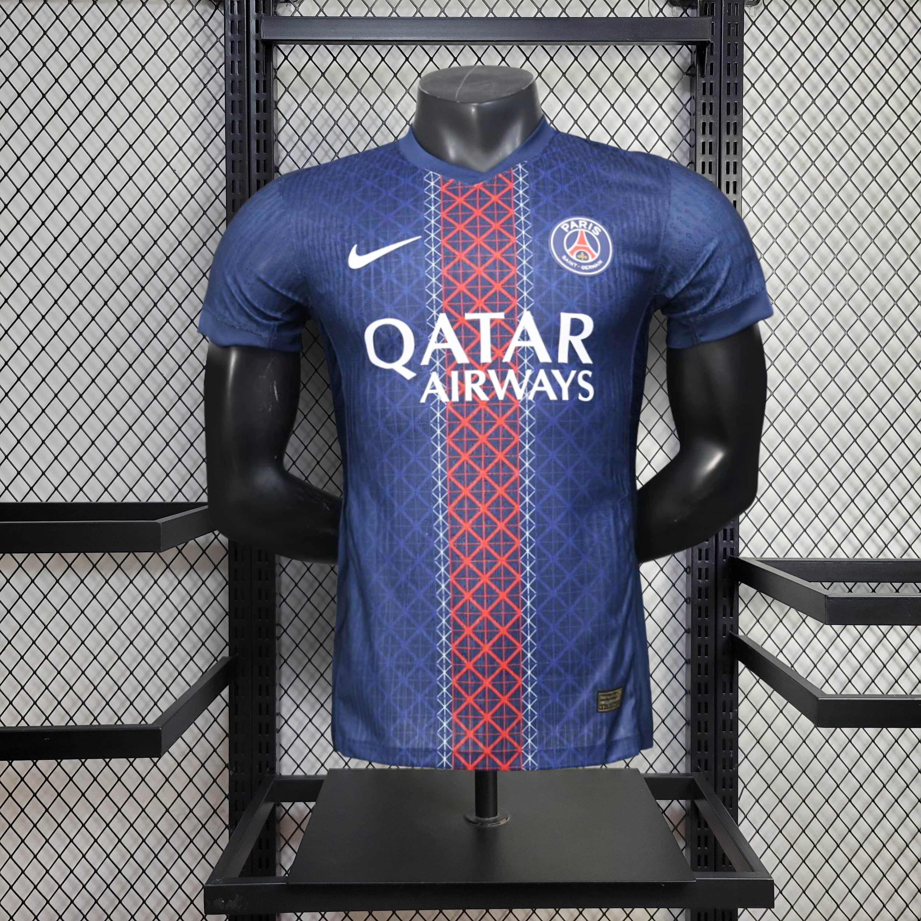 2025/2026 Player Version Parithts Saithtnt-Germain Home Football Shirt Custom