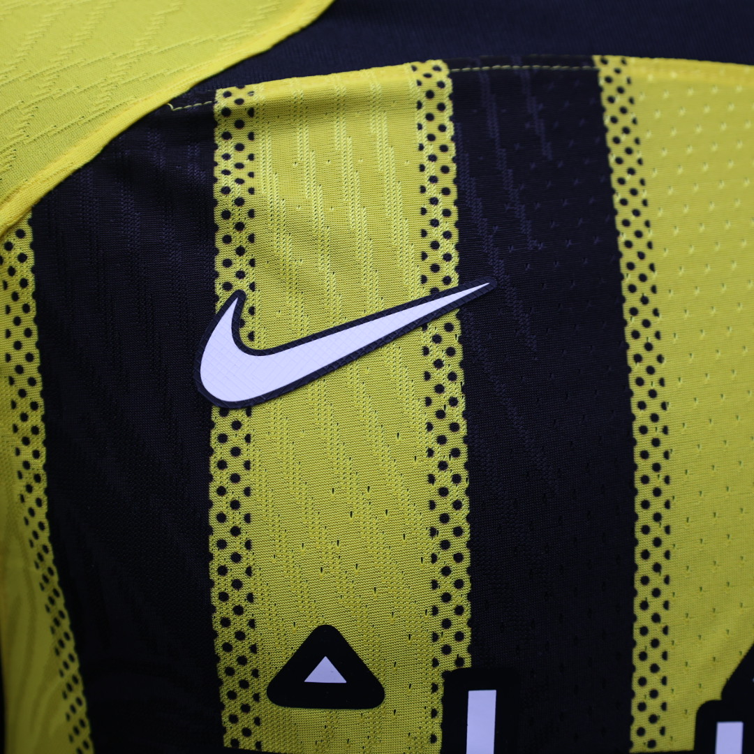 2024/2025 Player Edition Al Ittihad Home Football Jersey