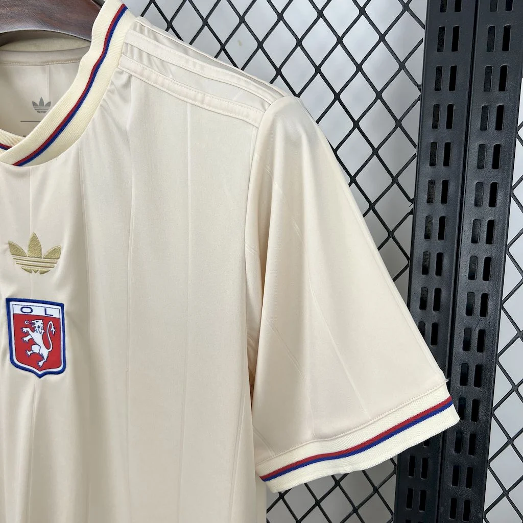 2025/2026 Olympique Lyonnais 75th Anniversary Edition Football Shirt
