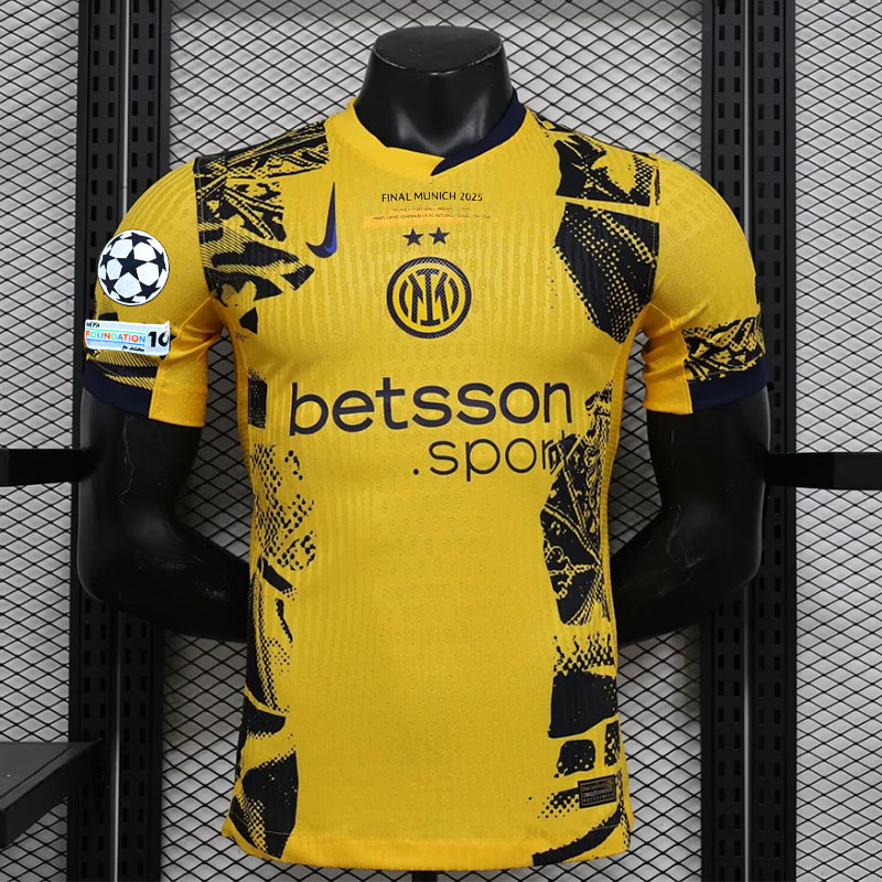 2024/2025 Player Version Inter Mithtlan Third Away Football Shirt Custom