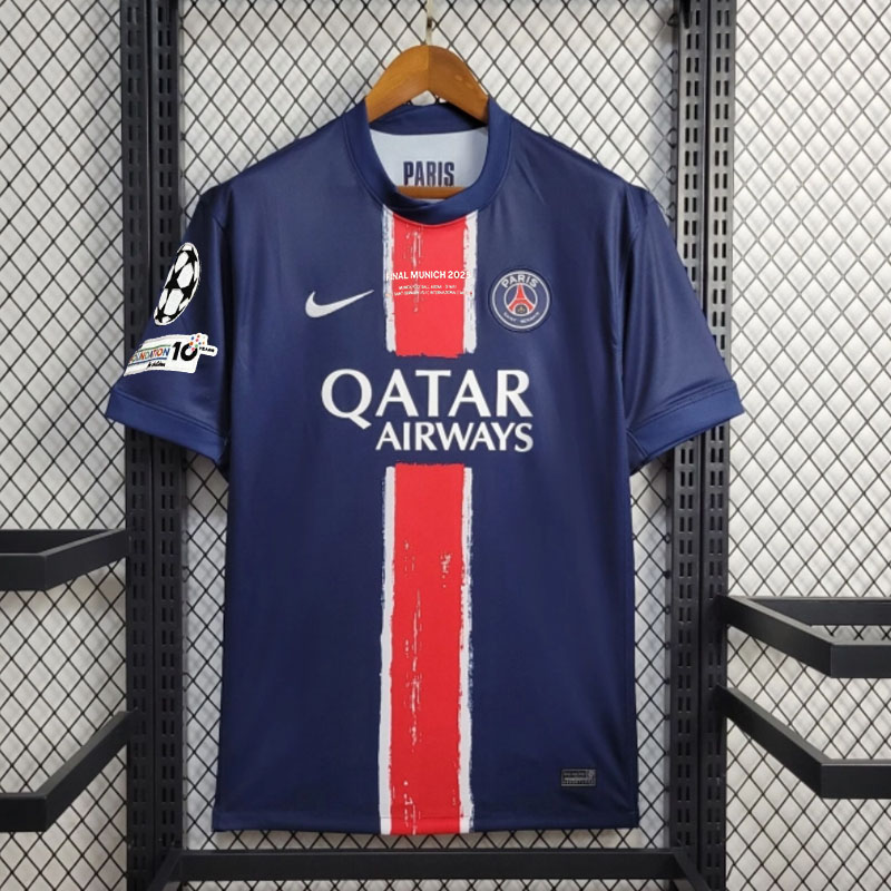 2024/2025 Parithts Saithtnt-Germain Home Football Shirt Custom