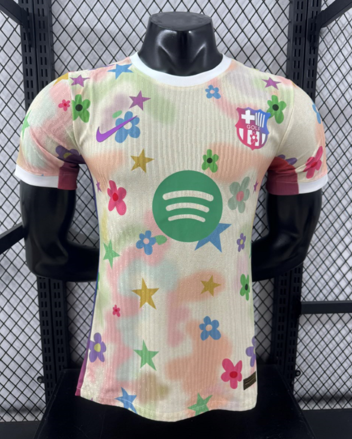 2025/2026 Player Version Barcelona Special Edition Football Shirt Custom