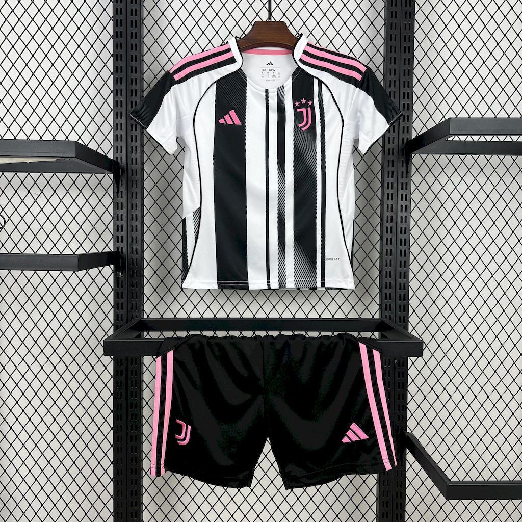 2025/2026 Juventuthts Home Football Shirt Kids Size Custom