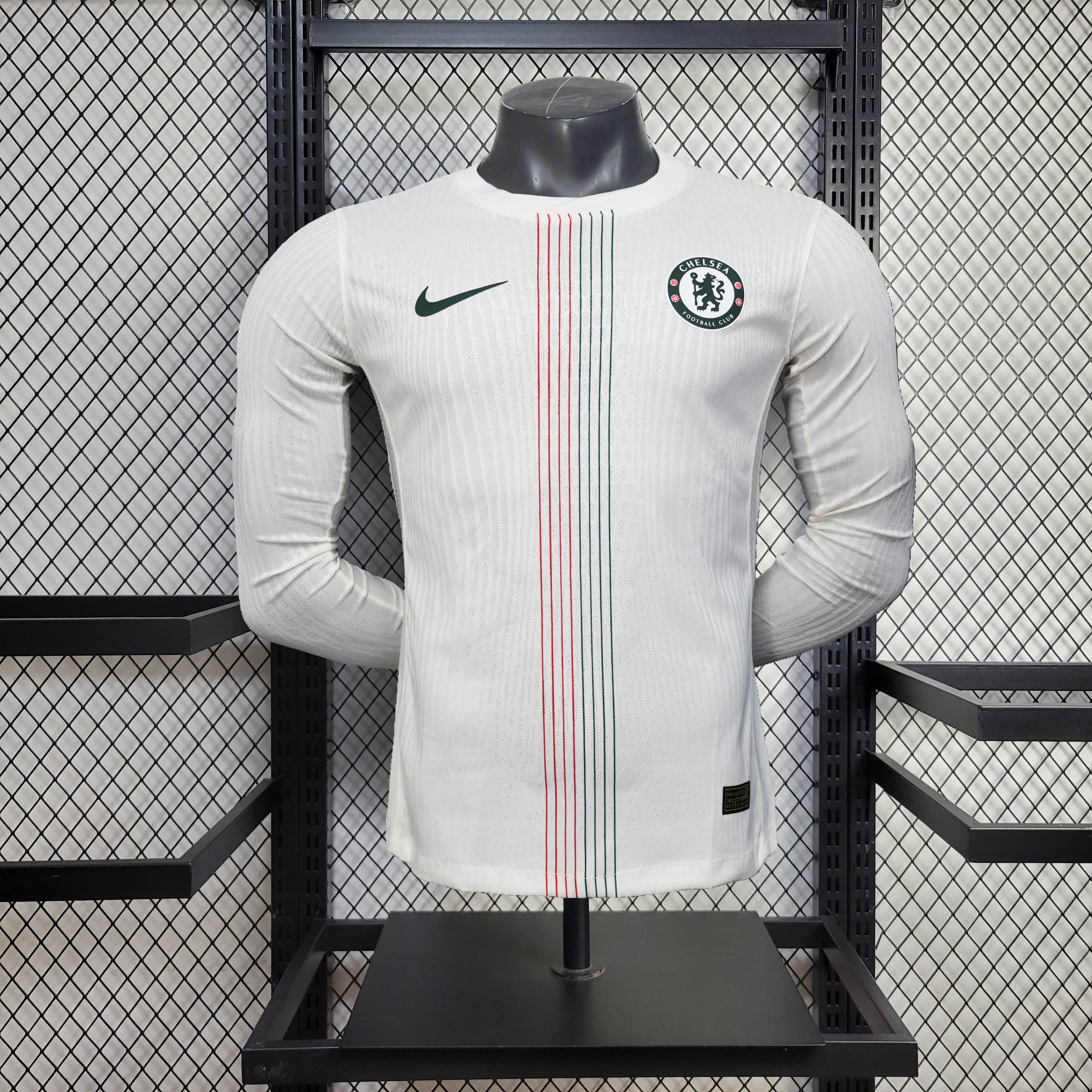 2025/2026 Long Sleeve Player Version Chelsethta Away Football Shirt Custom
