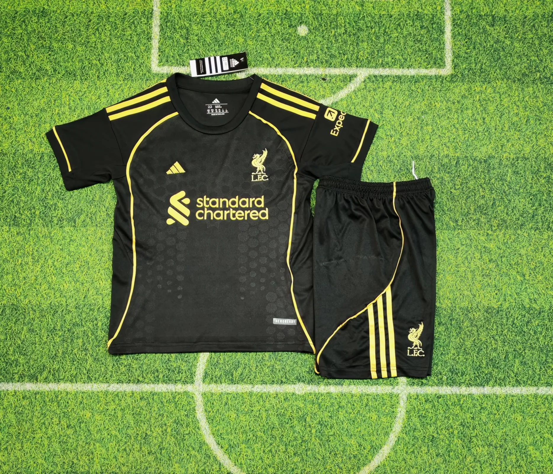 2025/2026 Liverpoothtl Away Football Shirt Kids Size Custom