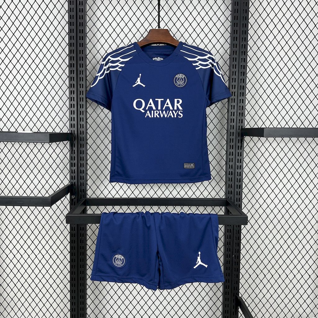2024/2025 Parithts Saithtnt-Germain Fourth Away Football Shirt Kids Size Custom