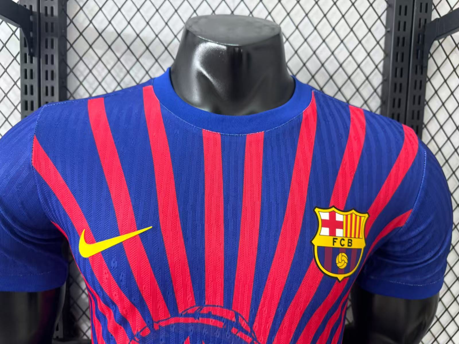 2025/2026 Player Version Barcelona Special Edition Football Shirt Custom