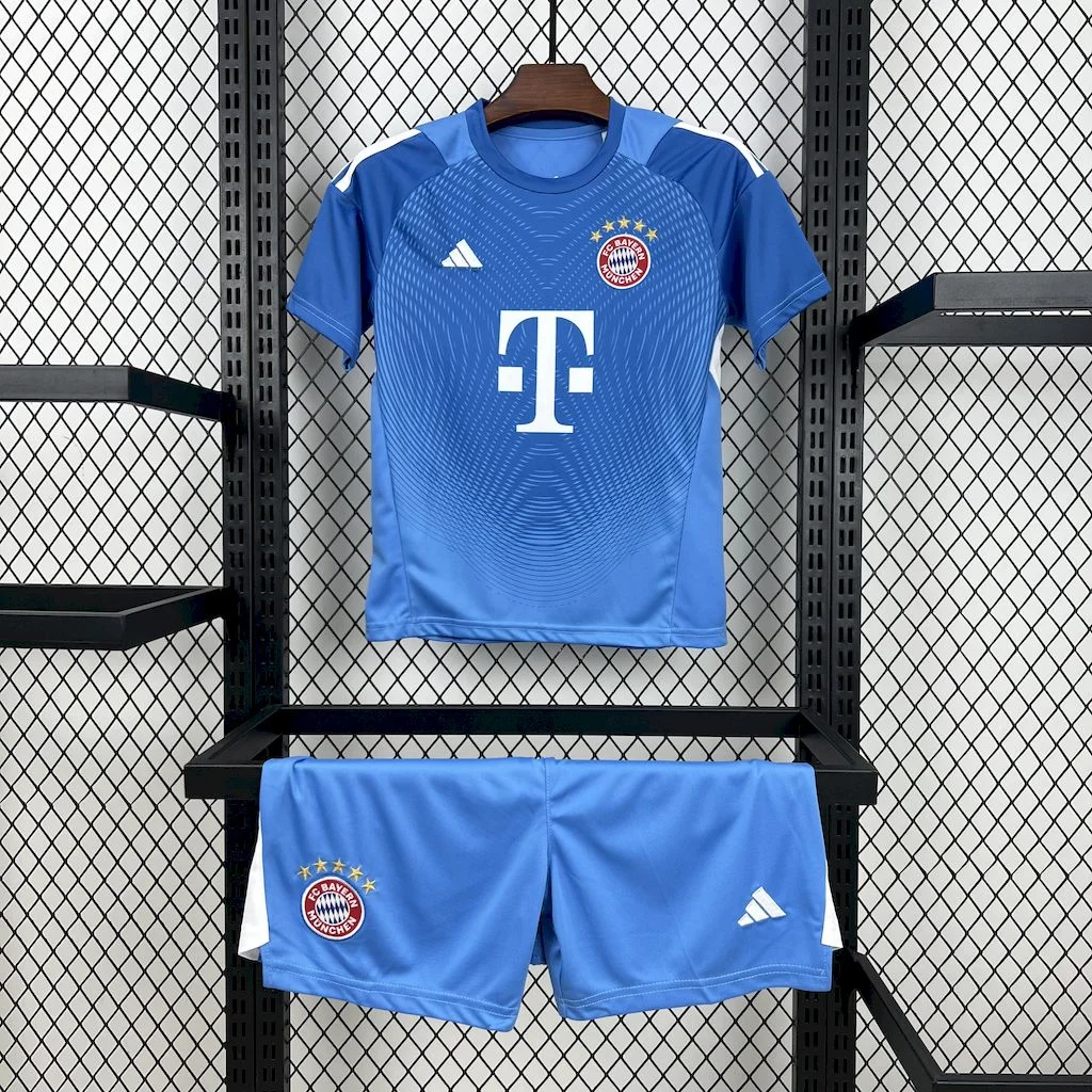 2025/2026 Bayerthtn Munchethtn Goalkeeper Football Shirt Kids Size Custom